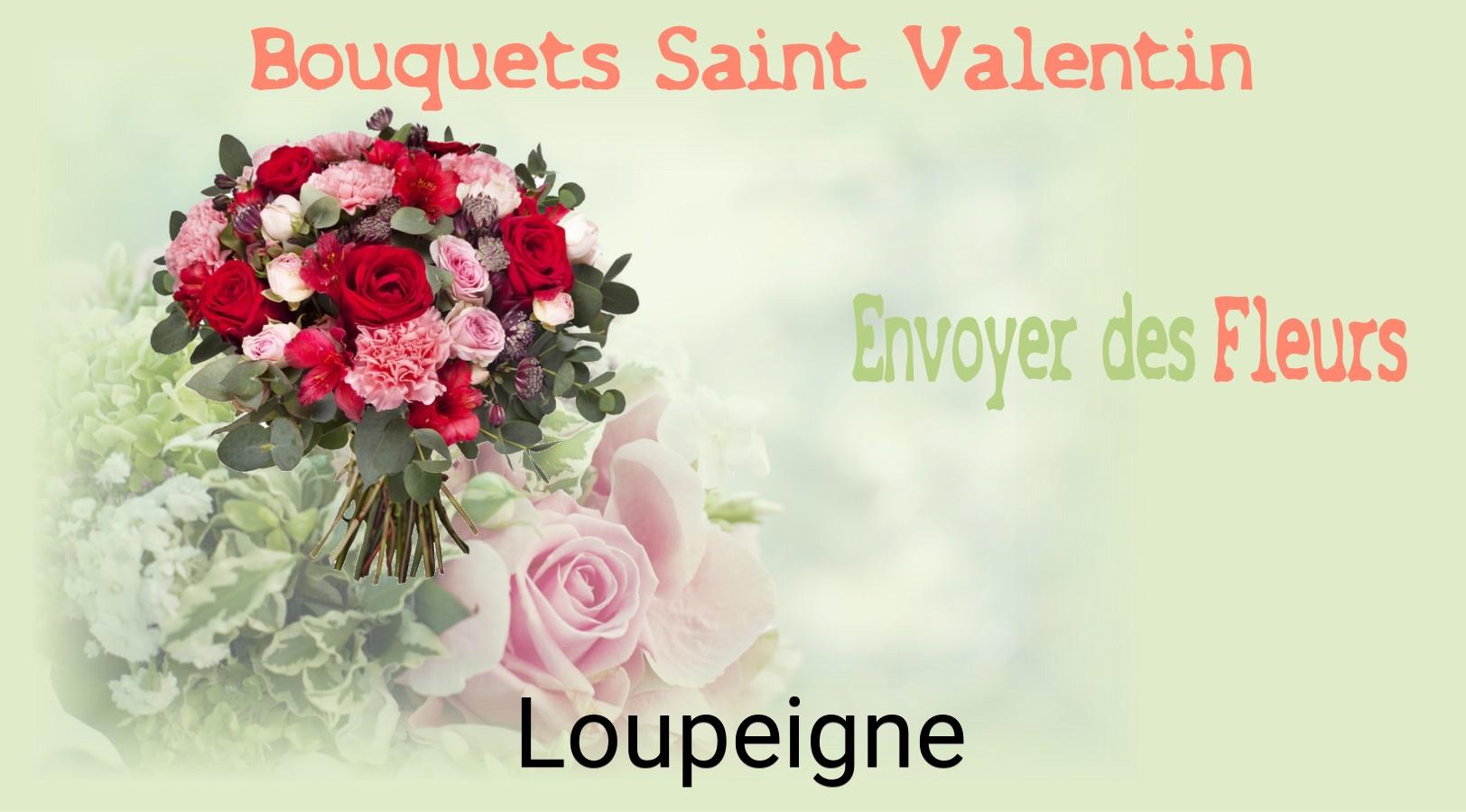 Roses de Saint-Valentin livrées à Loupeigne